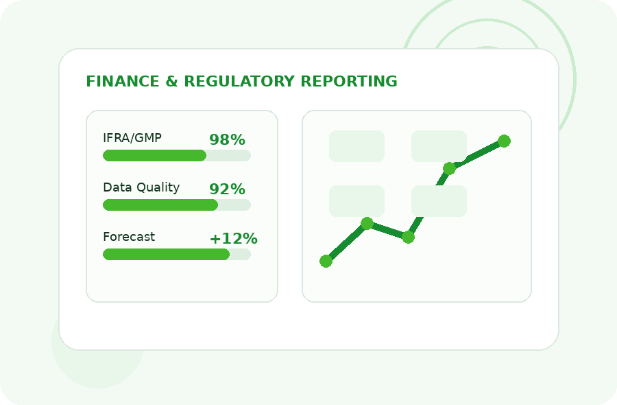 Finance Reporting Dashboard Illustration