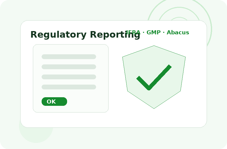 Regulatory Reporting